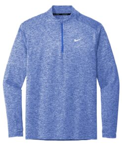 nike dri-fit element 1/2-zip top nkdh4949 - royal heather - m