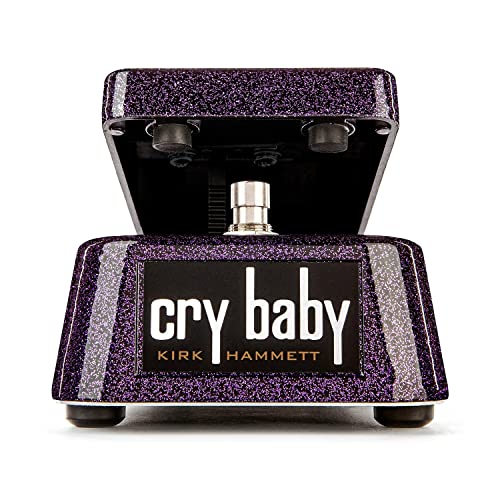 Briskdrop Dunlop KH95X Special Edition Kirk Hammett Signature Cry Baby Wah - Bundle with 6 Picks, Assorted,Purple (KH95x-6picks)