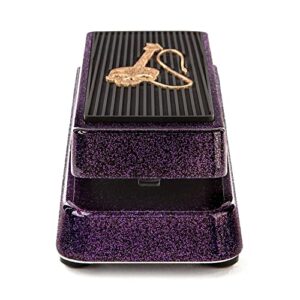 Briskdrop Dunlop KH95X Special Edition Kirk Hammett Signature Cry Baby Wah - Bundle with 6 Picks, Assorted,Purple (KH95x-6picks)