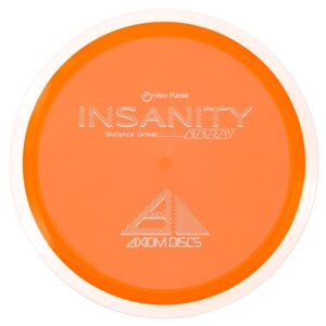 axiom discs proton insanity disc golf distance driver (170-175g / orange)