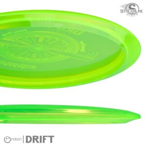 Streamline Discs Proton Drift Disc Golf Fairway Driver (170-175g / Green)