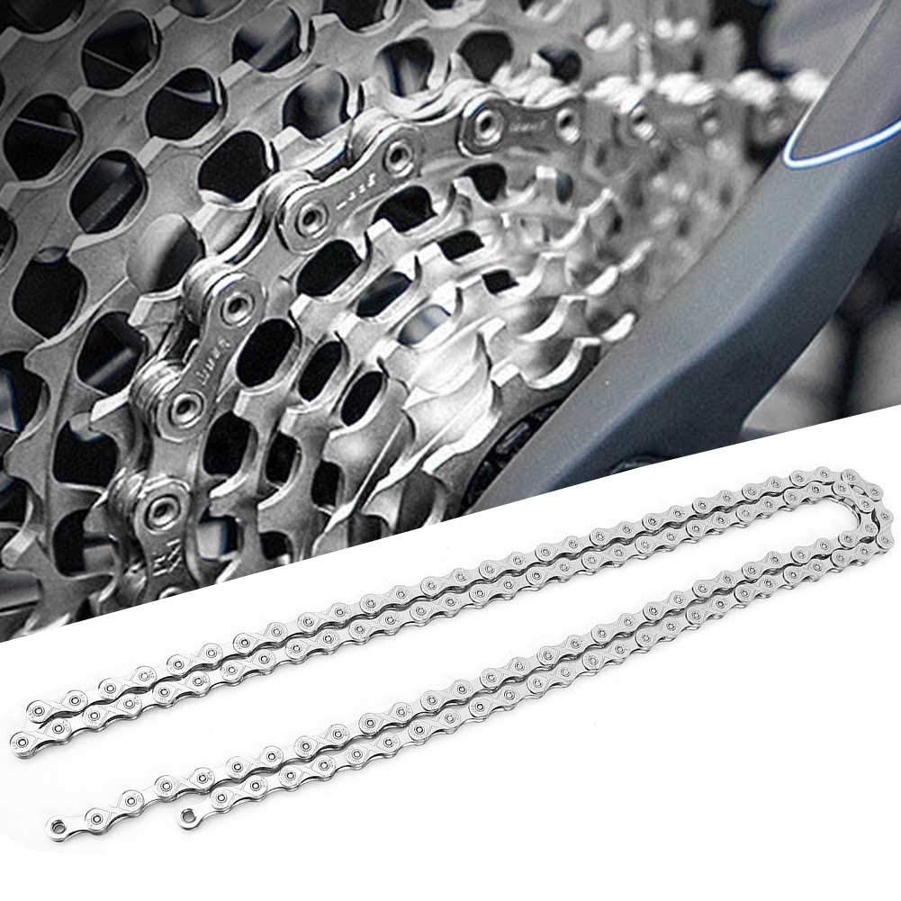 Bicycle Chain,Bike Chain,116 Links Steel Ultra Light 10 Speed Road Mountain Bike Chain Replacement Chains Accessory,For Road Bike Bicycle, Bike Chain,Bicycle Chain,116 Links Steel Ultra Ligbicycl