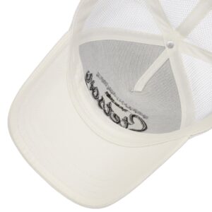 Stetson Since 1865 Trucker Cap Men Cream White One Size