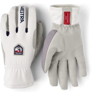 Hestra Unisex Windstopper Ergo Grip Touring Gloves for Cross Country & Winter Sports - Ivory - 8