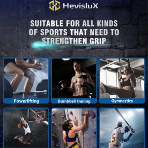 Hevislux Liquid Chalk. Improve Hand Grip for Gymnastic, Rock Climbing, Weightlifting. Quick-Drying Formula. Easy use, no Mess, Added Vitamin E. (250ml)