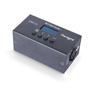 pknight bi-directional artnet dmx ethernet lighting controller interface | one universe (rdm not supported) (cr011r-3pin)