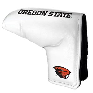 Team Golf NCAA Oregon ST Tour Blade Putter Cover (White), Fits Most Blade Putters, Scotty Cameron, Taylormade, Odyssey, Titleist, Ping, Callaway