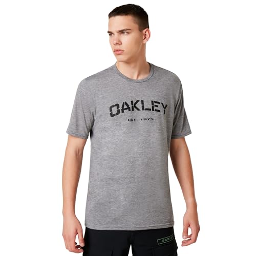 Oakley SI Indoc Tee, Athletic Heather Grey, Large