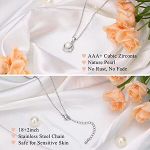 UPROMI Maid of Honor Gifts, Maid of Honor Necklace, Wedding Gifts for Bridesmaid Gifts from Bride