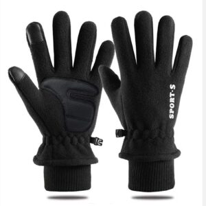 novedad winter gloves men and women/windproof/waterproof/touch screen/increases the grip strength thermal glove for driving hiking freezer snow work cycling running outdoor activities