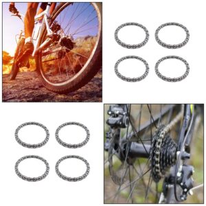 SING F LTD 10PCS Bicycle Ball Bearing Cycling Headset Bearing with 20 Balls Steering Bearings for Mountain Bicycles Fixed Gear Bike Crank Bottom Bracket Replacement Parts