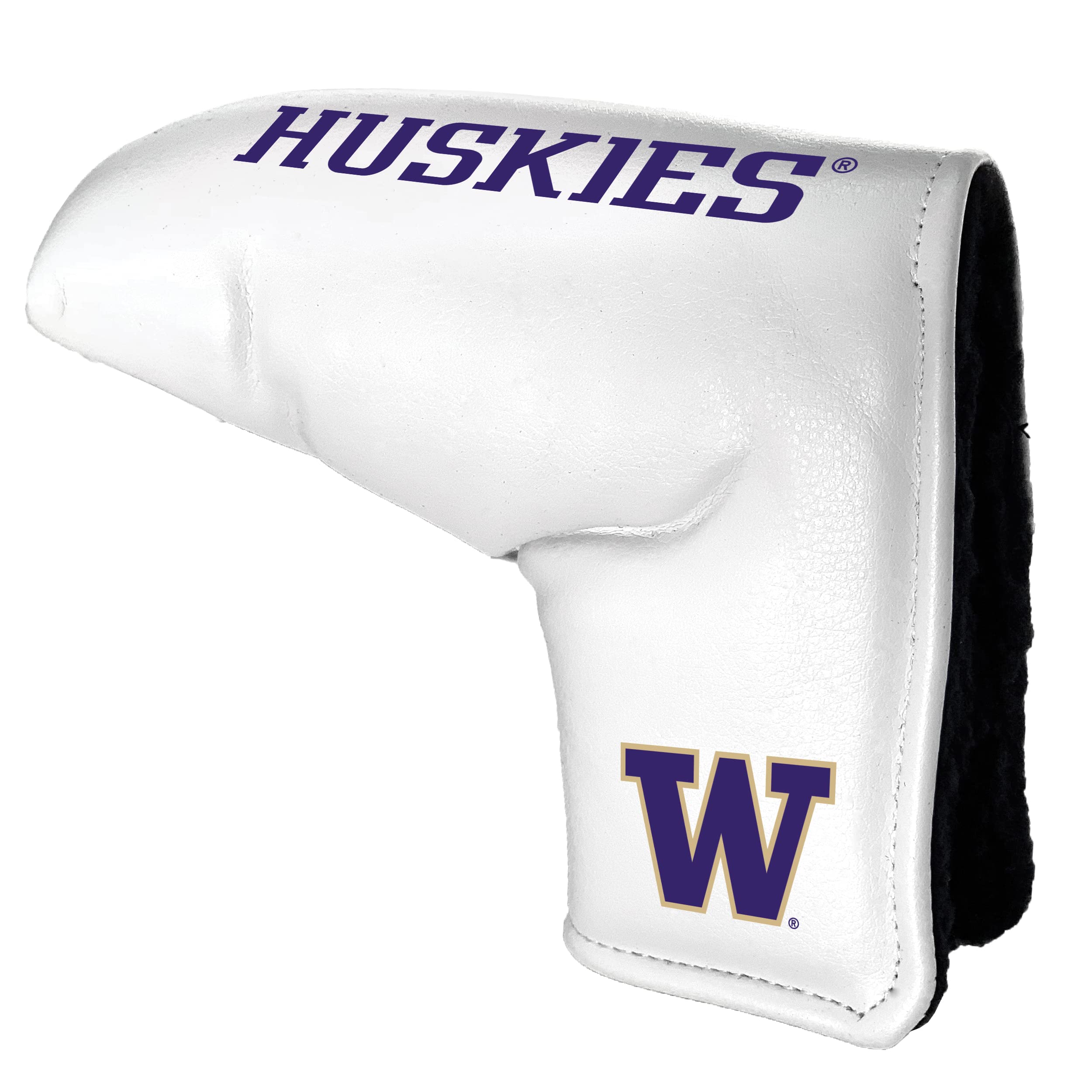 Team Golf NCAA Washington Tour Blade Putter Cover (White), Fits Most Blade Putters, Scotty Cameron, Taylormade, Odyssey, Titleist, Ping, Callaway