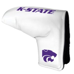 Team Golf NCAA Kansas ST Tour Blade Putter Cover (White), Fits Most Blade Putters, Scotty Cameron, Taylormade, Odyssey, Titleist, Ping, Callaway