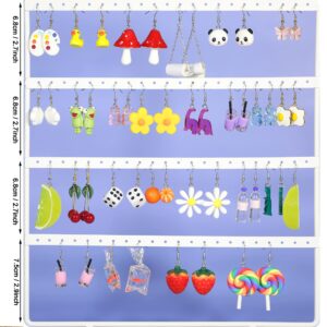 25 Pairs Aesthetic Earrings Cute Funny Weird Indie Crazy Earrings Weirdcore Accessories Earrings Summer Earrings Set for Women Multipack