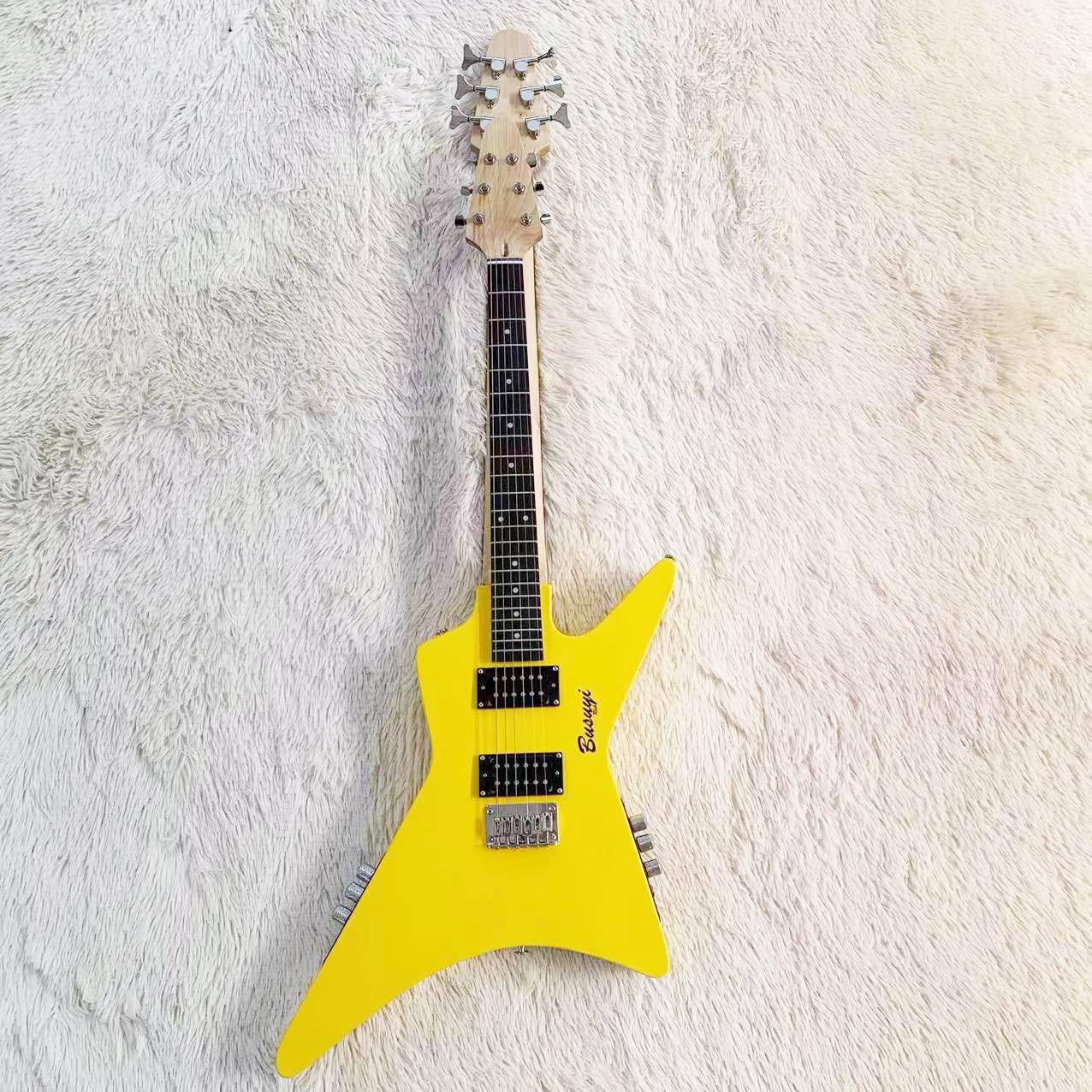 6 String bass/ 6 string guitar Busuyi Guitar (Yellow)