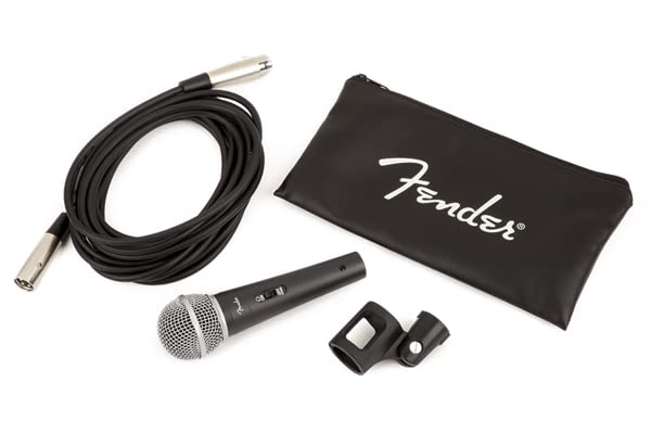 Fender Passport Conference S2 Portable PA System Bundle with Microphone, Compact Speaker Stands, XLR Cable, and Instrument Cable