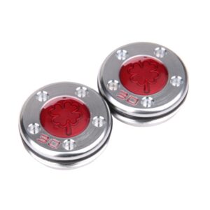 na 2pcs red clover golf custom weights for titleist scotty cameron newport studio california putters (2x30g)