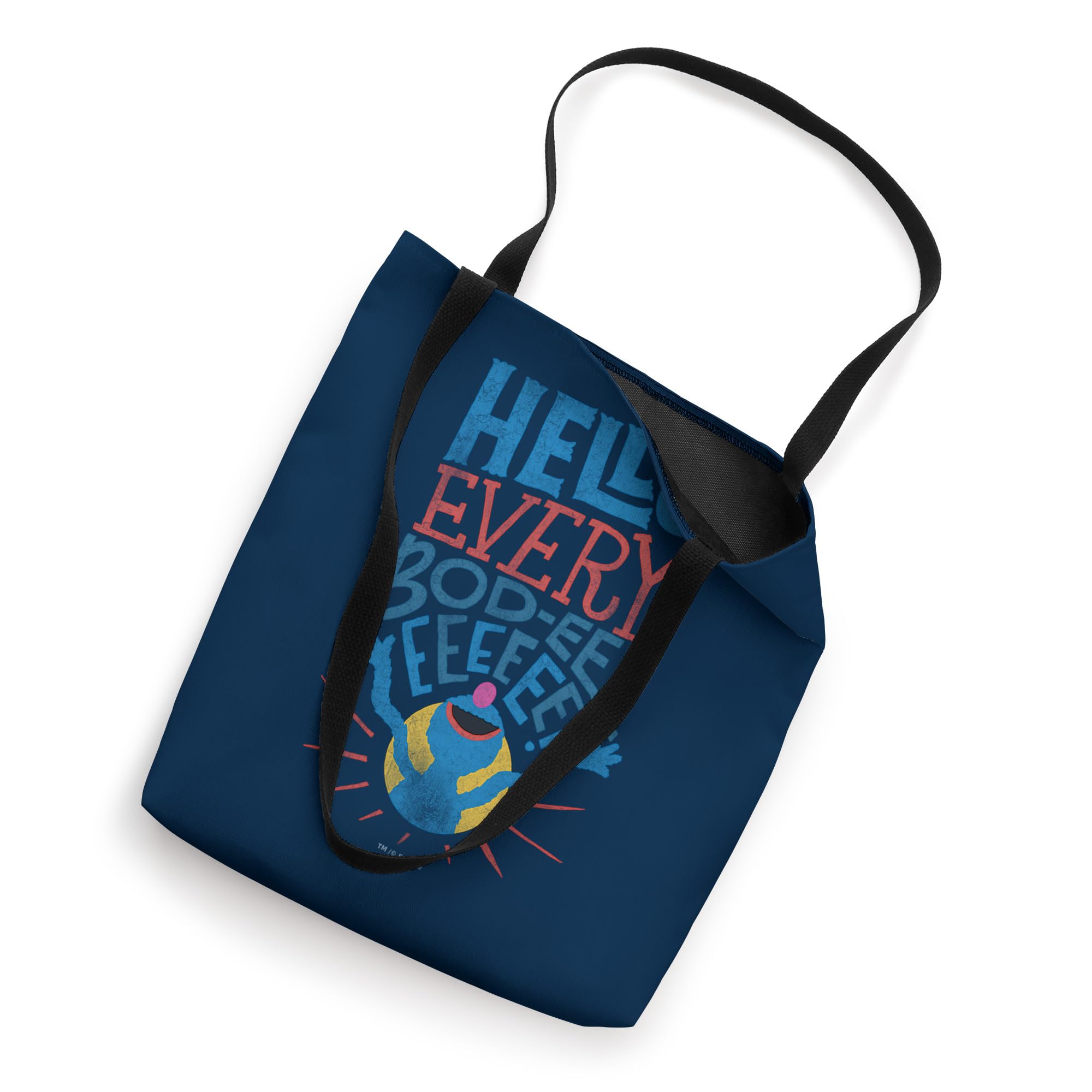 Sesame Street Grover Hello Everybody Tote Bag