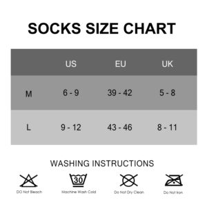 H HANDOOS Mens Socks Quick Dry Socks Men 6-9 Athletic Socks Men for Everyday Wear Running-5 Pack, Black