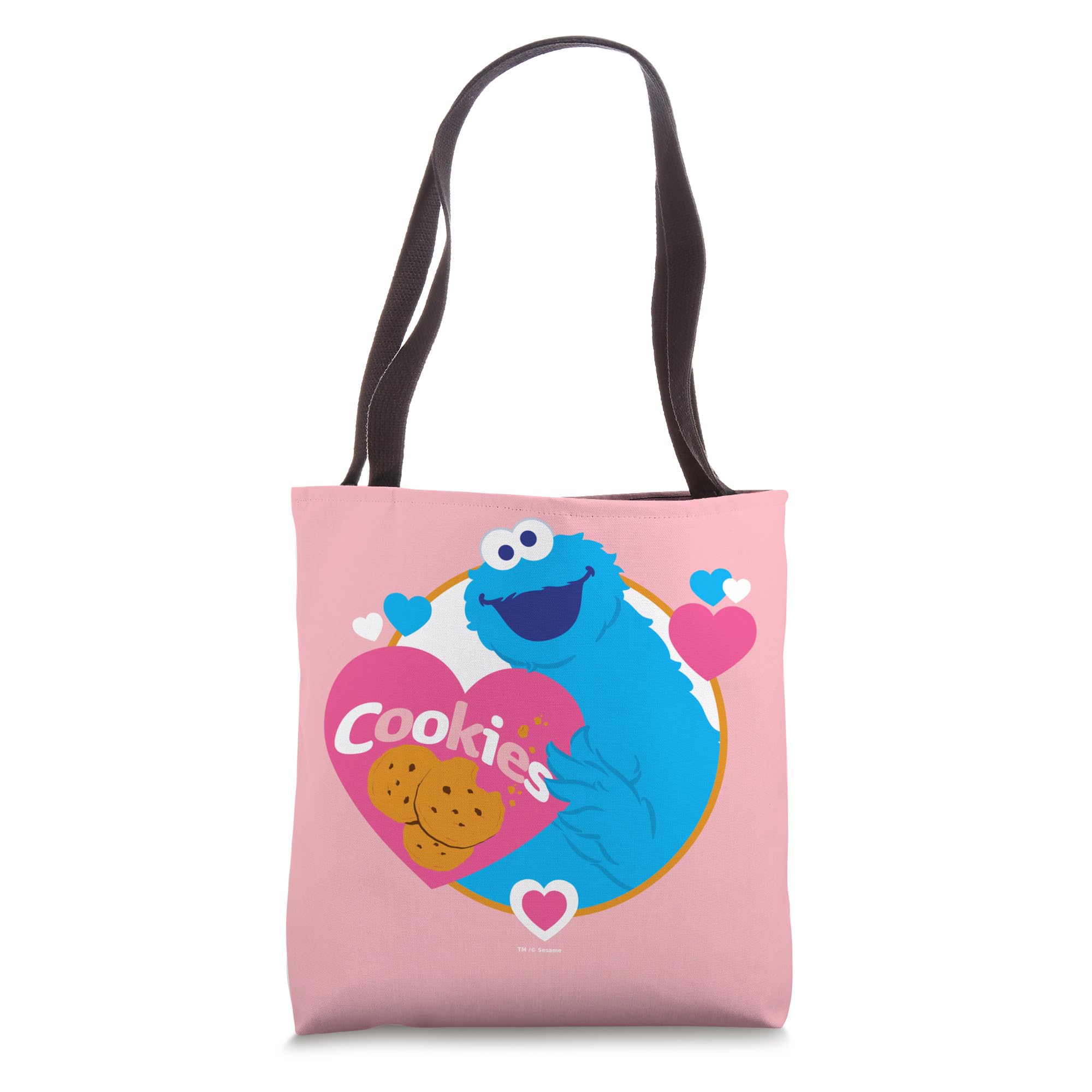 Sesame Street Cookie Monster Love Cookies Tote Bag