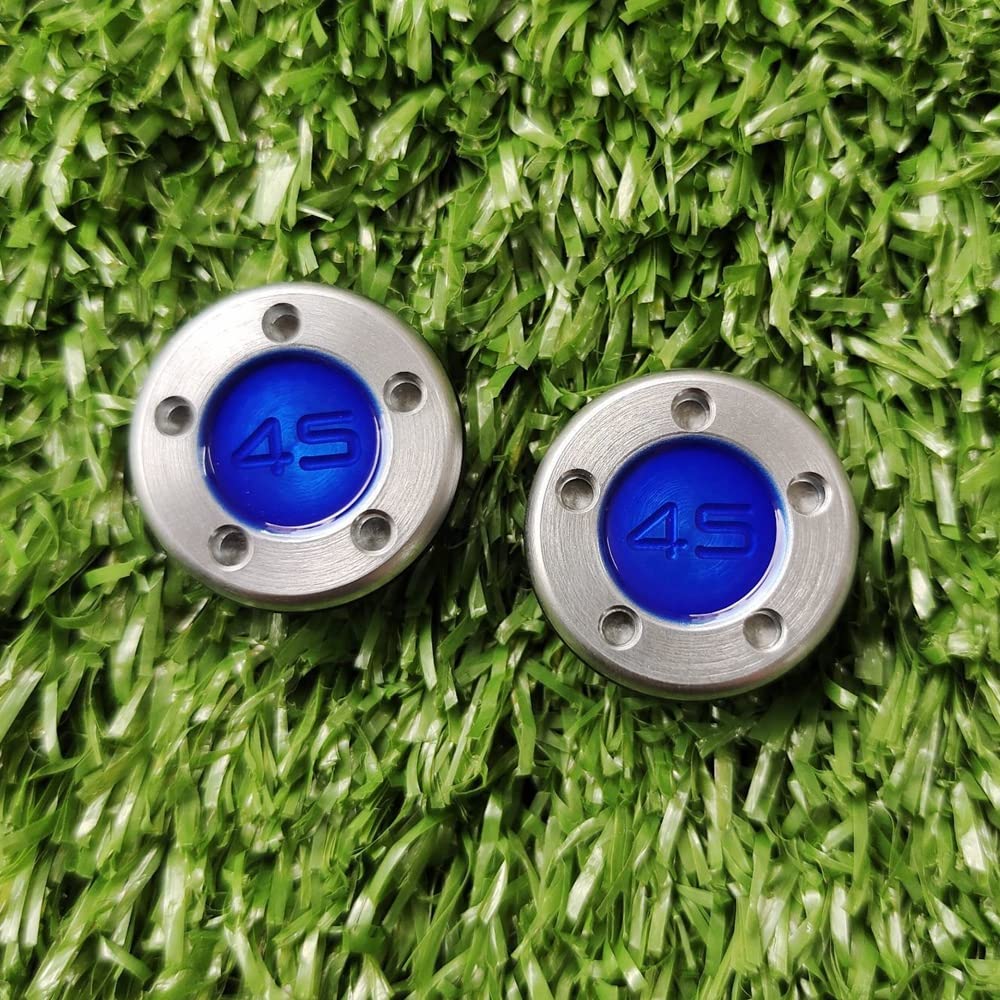 NA 2pcs Blue Number Golf Custom Weights for Titleist Scotty Cameron Newport Studio California Putters (2x45g)