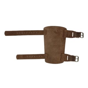 Valhalla Gear, Archery Arm Guard, Forearm Protector, Adjustable Straps, Archer Essentials, Shooting Practice, Larping, Full Grain Leather, Handmade, Bourbon Brown