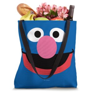 Sesame Street Grover Face Tote Bag