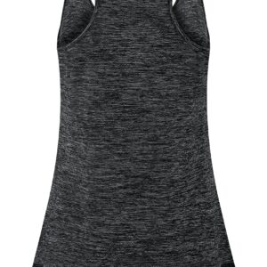 Cestyle Women's Round Neck Yoga Tops Workout Running Shirts Activewear