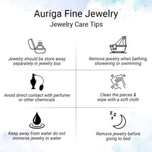 Auriga Fine Jewelry 14k Yellow Gold Polished 3-D Puffed Heart Pendant Gift for Women