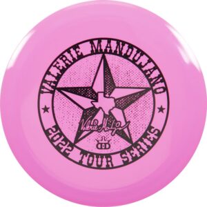 Dynamic Discs Limited Edition 2022 Team Series Valerie Mandujano Logo Fuzion-X Vandal Fairway Driver Golf Disc [Colors Will Vary] - 173-176g