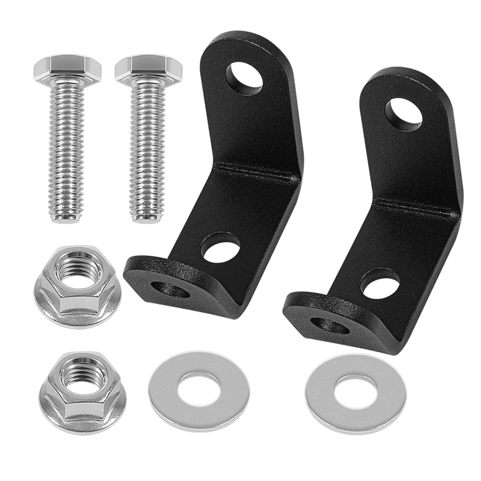 E-cowlboy for BoatBuckle G2 Universal Strap Mounting Bracket Kit #F14254 Retractable Transom Straps Mounting Bracket Kit for Boat Trailers 3-Sided Brackets