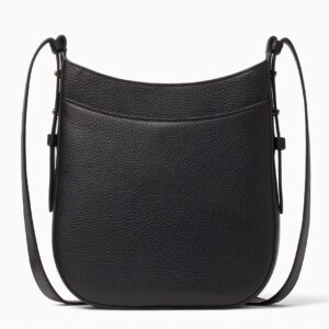 Kate Spade Leila Pebbled Leather Crossbody Purse (Black)