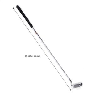 Golf Putter Right and Left Handed Putter Two-Way Golf Club Men Women Golf Gifts for Adults with Golf Balls and Golf Tee (Men)