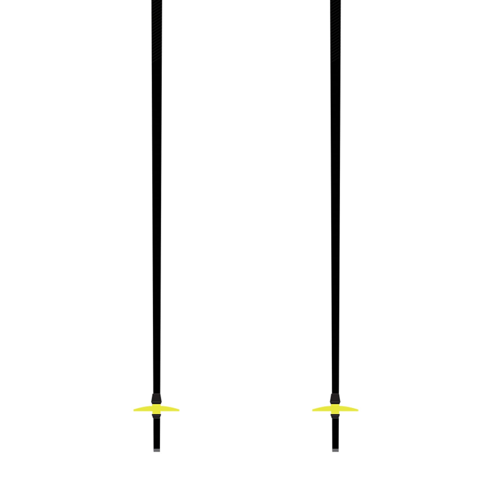 K2 Power Composite Mens Ski Poles, 50, Yellow