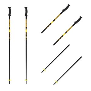 k2 power composite mens ski poles, 50, yellow