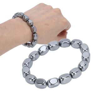 Terahertz Bracelet Loose Elastic Beads Terahertz Bracelet Bracelet Gift Stone for Women Men