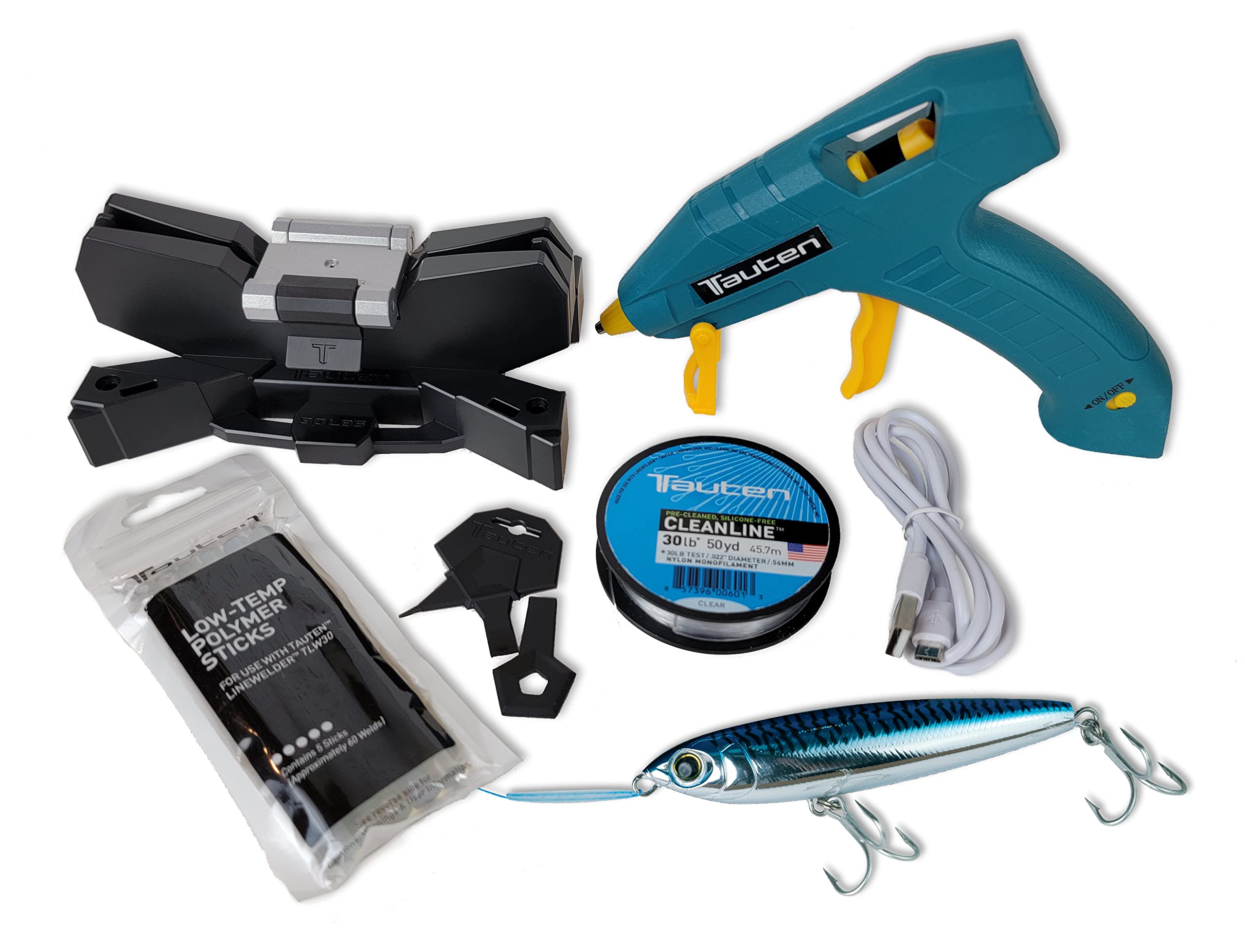 Tauten LineWelder TLW30-LI – Cordless Fishing Line Tyer (for 30 lb Lines)