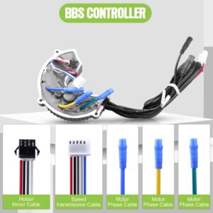 BAFANG 48V 750W 25A 9T BBS02B BBS Controller Electric Bike Controller Accessories for Mid Drive Engine Kits