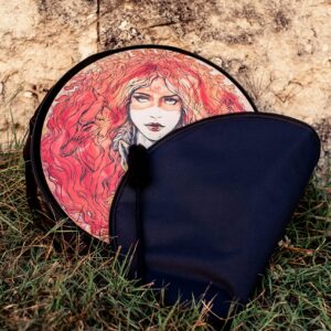 Bag for shaman vegan drum 24''| Soft and waterproof| Strong and resistant drum case