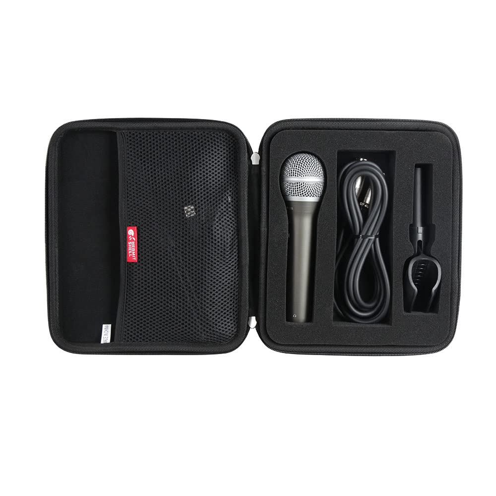 Hermitshell Hard Travel Case for Samson Technologies Q2U USB/XLR Dynamic Microphone