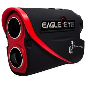 My Golfing Store Gen 3 Eagle Eye Laser Golf Rangefinder, 6X Magnification and Multilayer Optics, Comes with Adjustable Straps Magnetic Holder, Easy to Use, Golf Accessories for Men and Women