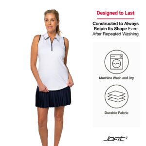 Jofit Apparel Women’s Athletic Clothing Racerback Polo for Golf & Tennis, Size XX-Large