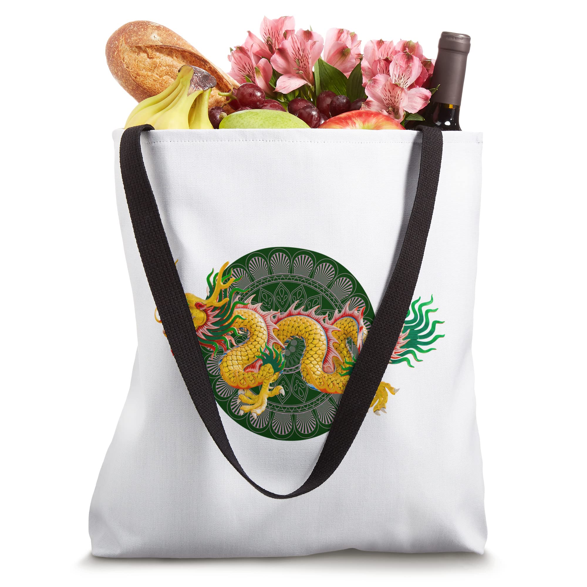 Chinese Dragon Asian Creature Mythological Tote Bag