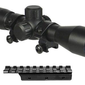 M1SURPLUS Presents This Optics Kit for Rossi Gallery Gun .22 Rifle - includes Compact Series 4x32 Rifle Scope + Aluminum Rings + Bolt-on Mount