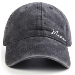 Lichfamy Mama Hat for Women New Mom Hat Pregnancy Gifts for Expecting Boy Mom from Daughter Husband Kids