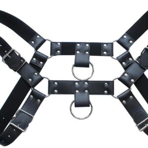 Men's Adjustable Strong and Sturdy Neoprene Harness Body Chest Harness Belt Gay Comfortable Interest Buckles Clubwear Costume