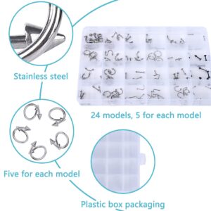 120 Pcs Piercing Jewelry With 24 Grid Storage Box Earring Hoops Lip Nose Rings Navel Rings Barbells Stainless Steel Jewelry Mixed Set 120 Pcs