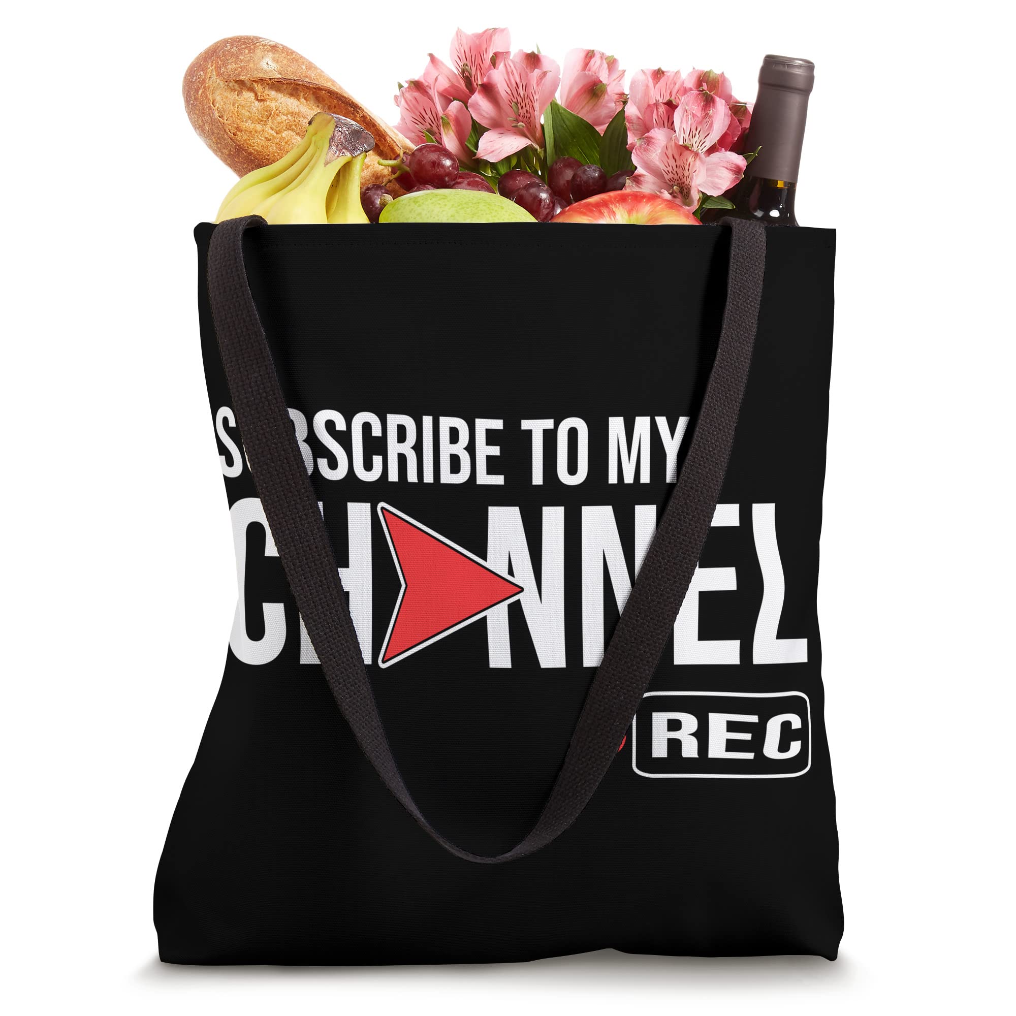 Social Media | Subscribe To My Channel | Influencer Tote Bag