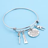 FUSTMW Dentist Bracelet Gifts Dental Hygienist Gift Dentist Assistant Gifts Dental Jewelry for DH Dentist Inspirational Gifts (Dentist Bracelet)