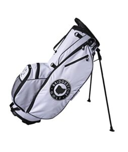 bridgestone golf state collection stand bag ohio, white